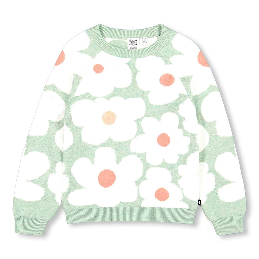 Pull Fleurs 4-6ans