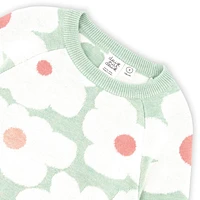 Pull Fleurs 4-6ans