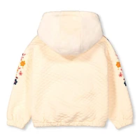 Flowers Garden Hoodie 4-6y