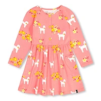 Winter Garden Dress 3-6y