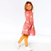 Winter Garden Dress 3-6y