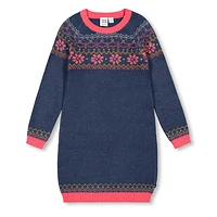 Winter Garden Knit Dress 3-6y