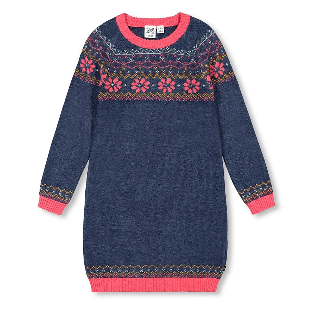 Robe Tricot Jardin Hiver 3-6ans