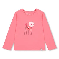 Unicorn Flowers Long Sleeves T-Shirt 3-6y