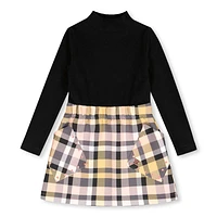 Robe Carreaux Chic 4-6ans