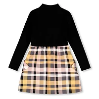 Robe Carreaux Chic 4-6ans