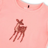 Fawn Long Sleeves T-Shirt 4-6y