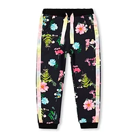 Pantalon Ouaté Fleur Hiver 4-6ans