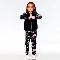 Winter Flowers Sweatpants 7-10y