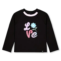 Heart Love Long Sleeves T-Shirt 7-10y