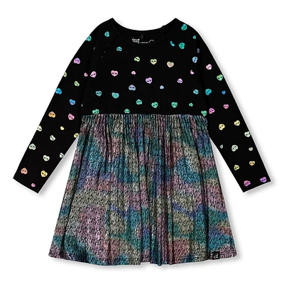 Heart Dress 7-10y