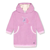 Heart Unicorn Hooded Dress 7-10y