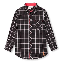 Xmas Plaid Shirt 3-6y