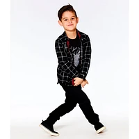 Chemise Carreaux Noël 3-6ans