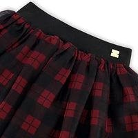 Chic Xmas Tulle Skirt 7-10y