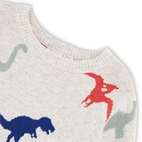 Tic Tac Dino Sweatshirt 3-6y