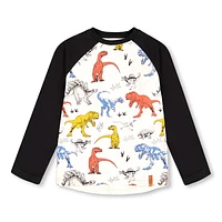 BOYS Dinos Long Sleeves T-Shirt 3-6y