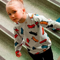 BOYS Skate Long Sleeves T-Shirt 3-6y