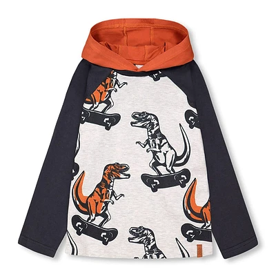 T-Shirt Capuchon Dino BOYS 3-6ans