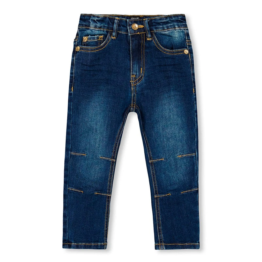 Pantalon Denim Basique 3-6ans