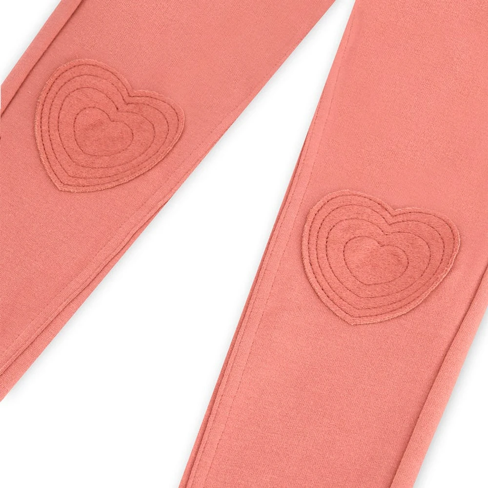 Legging Coeur Basique 7-16ans