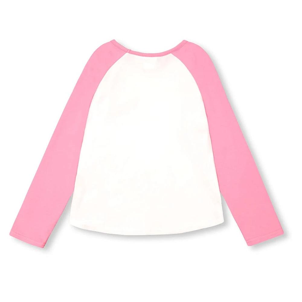 T-Shirt Manches Longues Raglan Lama 7-10ans