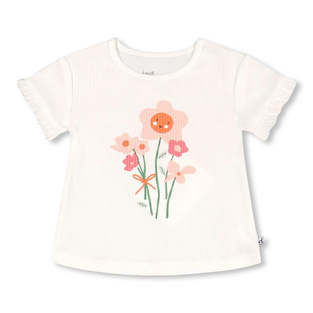 Jasmine Rib T-shirt 3-6y