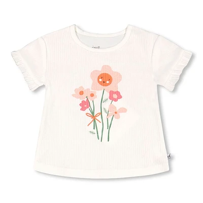 Jasmine Rib T-shirt 3-6y