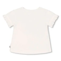 Jasmine Rib T-shirt 3-6y