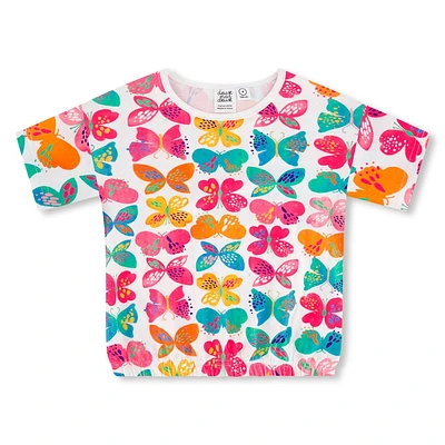 Butterfly Print T-shirt