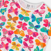 Butterfly Print T-shirt