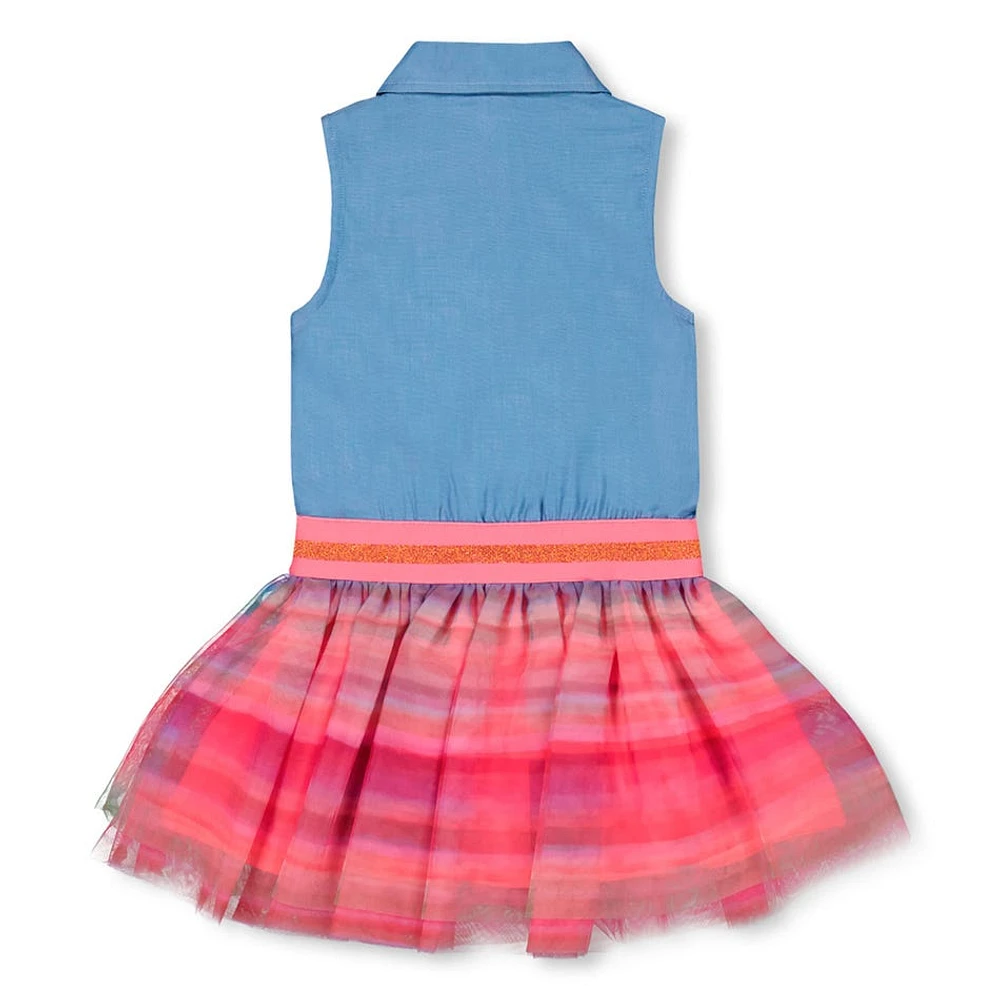 Robe Chambray Papillon 3-6ans