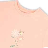 Romance Flower T-shirt 3-6y