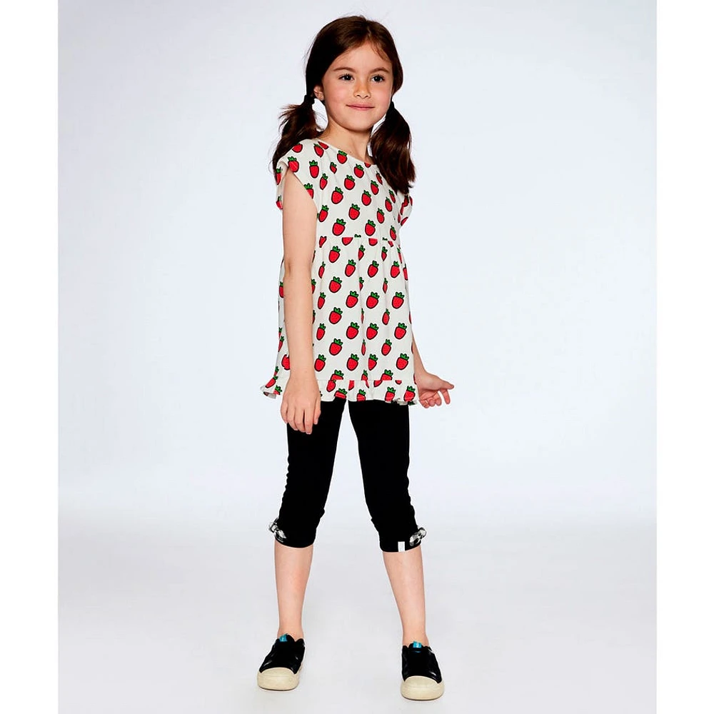 Legging Fraise 3-6ans