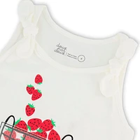 Camisole Panier Fraise 3-6ans