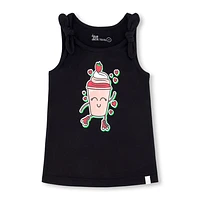 Strawberry Tank Top 3-6y