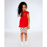 Strawberry Tunic 3-6y