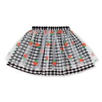 Strawberry Vichy Skirt 7-10y