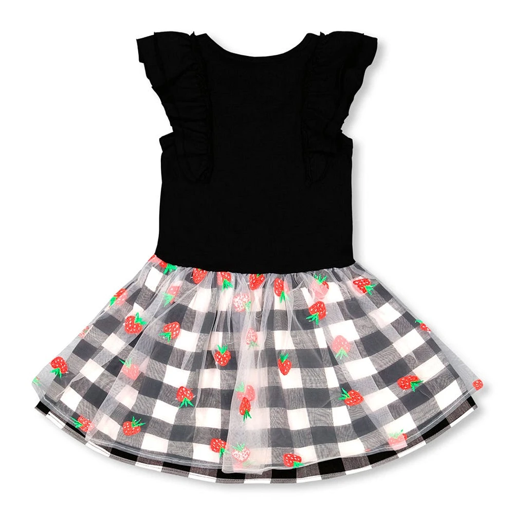 Robe Fraise 3-6ans