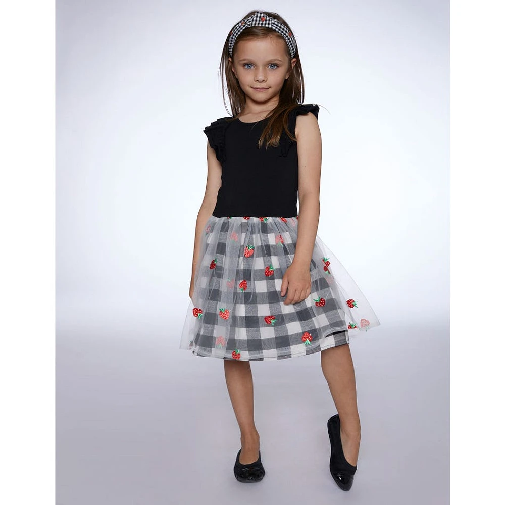 Robe Fraise 3-6ans