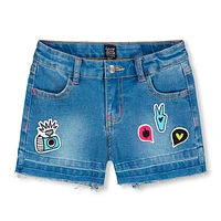 Girls Denim Shorts 7-10y