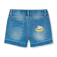 Girls Denim Shorts 7-10y