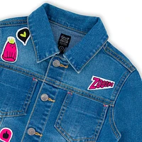 Girls Denim Mid-season Jacket 2-5y