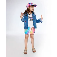 Girls Denim Mid-season Jacket 2-5y