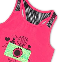 Camisole Caméra Copines 7-10ans