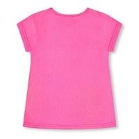 T-shirt Côtelé Copines 7-10ans