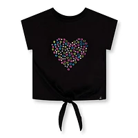 Girls Knot T-shirt 3-6y