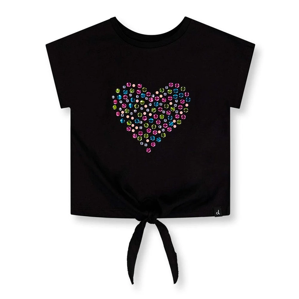 T-shirt Noeud Copines 7-10ans