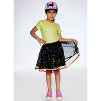 Girls Mesh Skirt 3-6y