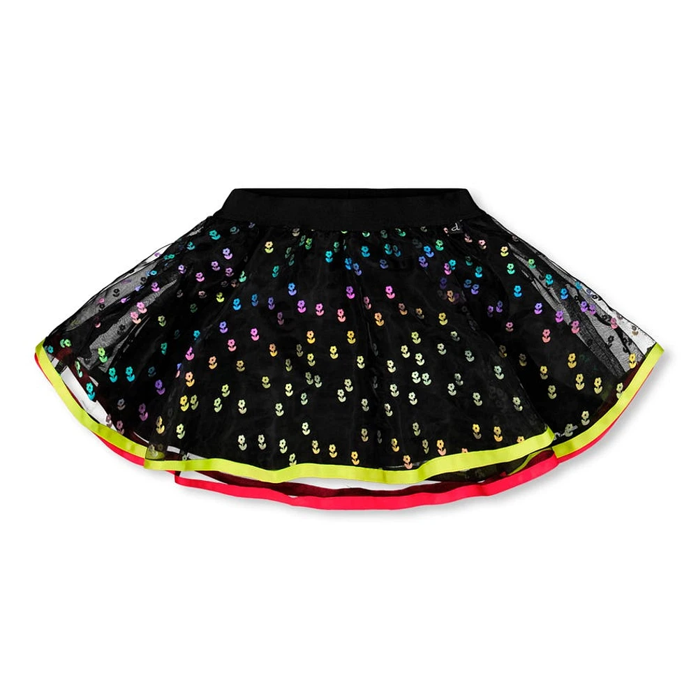 Girls Mesh Skirt 7-10y